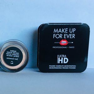 Setting Powder Set Minis - MAKE UP FOR EVER Ultra HD, KAT VON D, BareMinerals